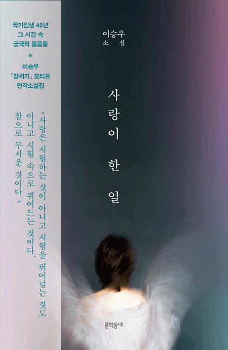 사랑이 한 일 :이승우 소설