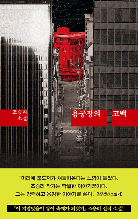 용궁장의 고백 :조승리 소설 표지이미지